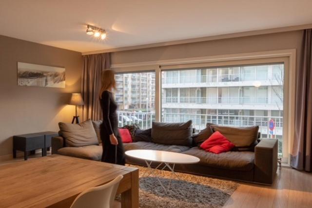 Appartement Nieuwpoort-Bad Met Garage المظهر الخارجي الصورة